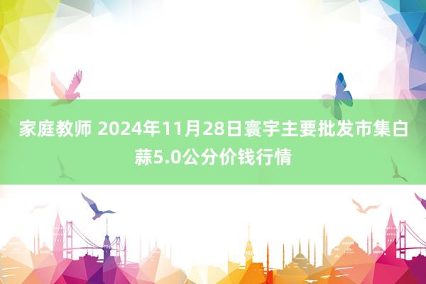 家庭教师 2024年11月28日寰宇主要批发市集白蒜5.0公分价钱行情